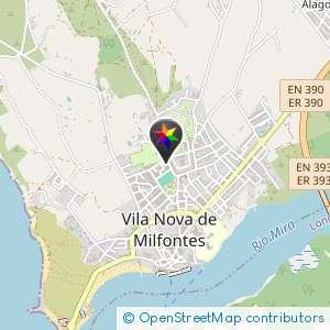 Paragem dos táxis em Milfontes