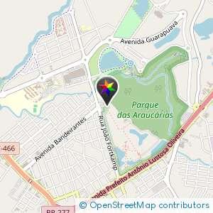 Entrada nos fundos do park das araucária atrás dos bombeiros