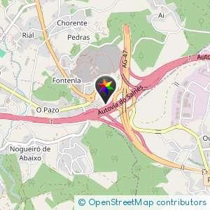 Carretera cortada y oscura
