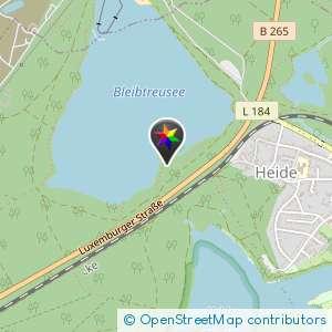Bleibtreusee Ufer mit cruising Wald