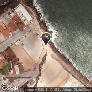 Ponta do Morcego, atrás do Chaplin