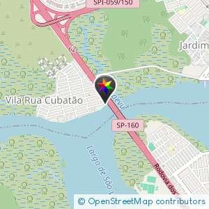 Em baixo da ponte da Ilha Caraguatá