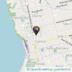 Antigo Santander, atrás do Banco do Brasil