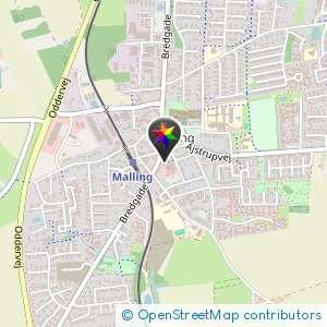 Malling, Plakatstander ved Superbrugsen