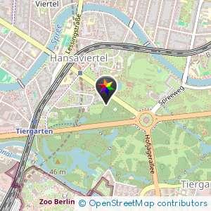 Tischtennisplatten und Toiletten Tiergarten