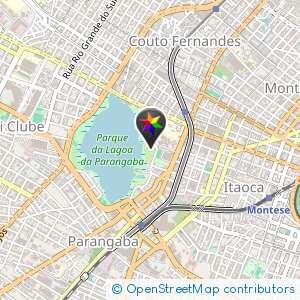Lagoa da Parangaba por trás do SESI