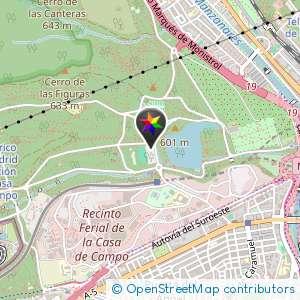 Casa de Campo: Parking Metro Lago y Baños públicos