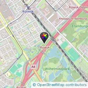 Wilhelminapark ingang bij scouting