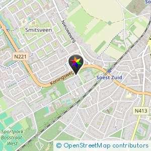 Bosjes bij Station Soest Zuid