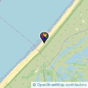 Einde zwarte pad, voorbij laatste strandtent