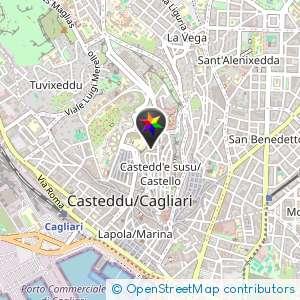 Stradina alberata con scale
