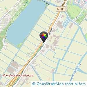 Tinq benzine station langs Provincialeweg (N206)