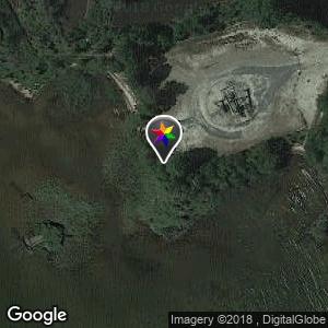 Plage station de pompage pétrole