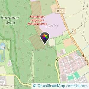 Alte Panzerstraße von Düren nach Stockheim