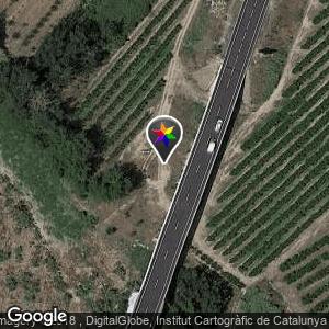 Bajo el puente de la N-420