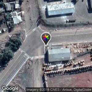 Avenida Santos Dumont próximo a cooperativa e Laticínio