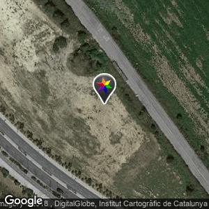 Camino de servicios del camping