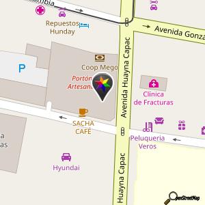 Estacionamiento Portal Artesanal en San Blass
