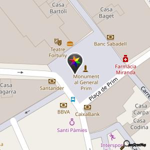 Plaça Prim Parking Lavabos (WC)