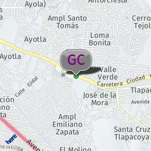 Los baños de Elektra ayotla pasillo
