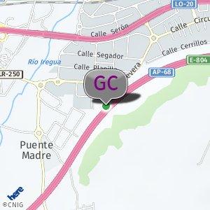 Detrás de las cocheras Autobuses Jiménez