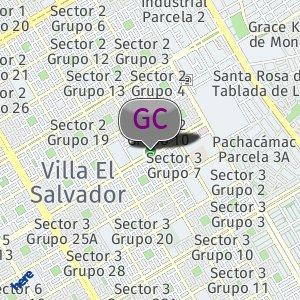 Baños del las Galerias frente a la Municipalidad