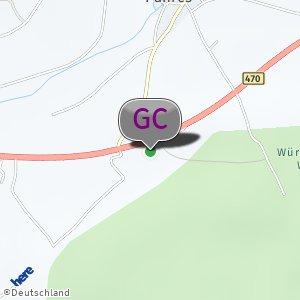 Parkplatz an der B470 zwischen Diespeck und Gerhardshofen
