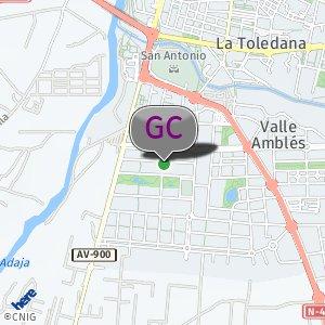 Calles paralelas cerca del Carlos Sastre