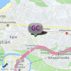 Detrás del campo de fútbol de Matigoxotegi