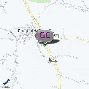 Gasolinera abandonada en Puigdalber