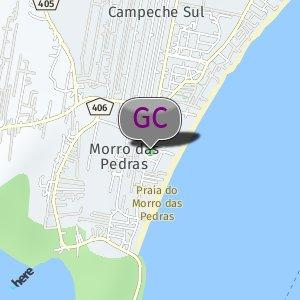 Entrada da praia Morro das Pedras