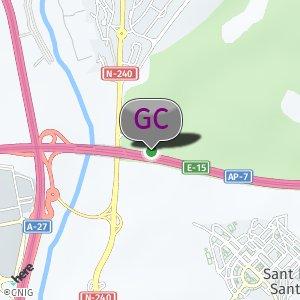 Área descanso AP7 Puente del Diablo