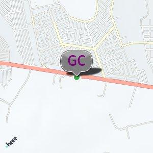 Via Sacra em frente ao Posto Terra