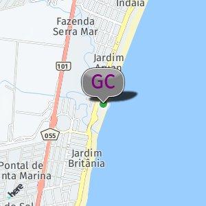 Orla entre Indaiá e Porto Novo